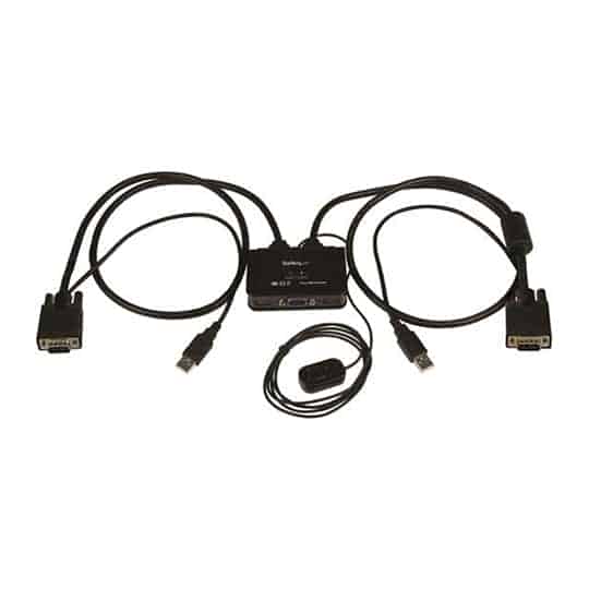 (image for) Startech 2 Port USB VGA Cable KVM Switch